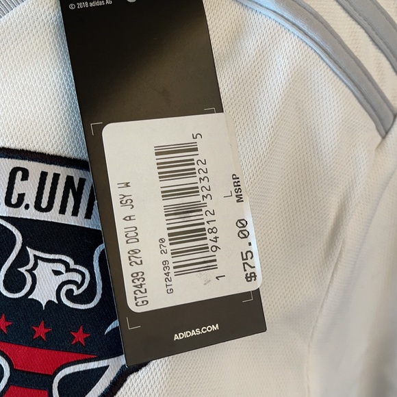 Adidas DC United Leidos Jersey - Picture 6 of 8